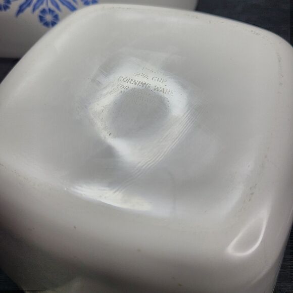 Corning Ware Blue Cornflower 2.5 Quart & 22oz Casserole Dish, no lids - Picture 11 of 11